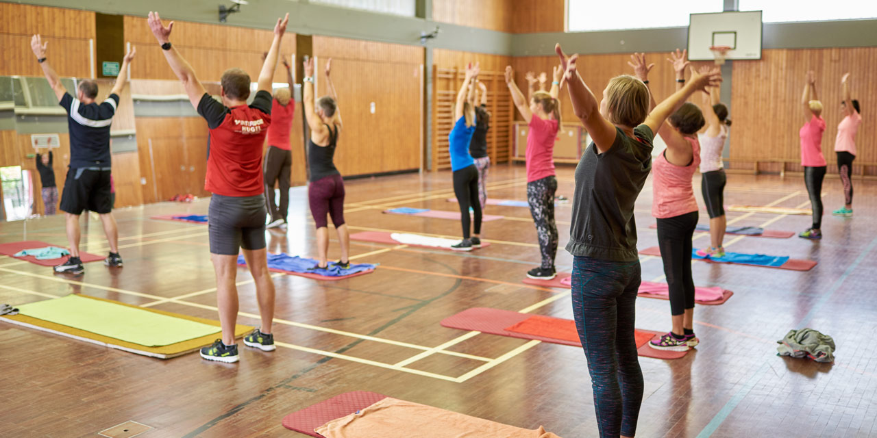 Fitness Übung Event 2018