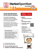 Flyer - Info Herbstsportfest 2026