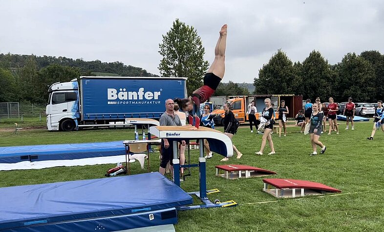 Turnen Sprungtisch Eintracht Glauberg