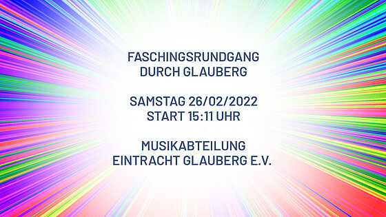 Fasching 2022 in Glauberg