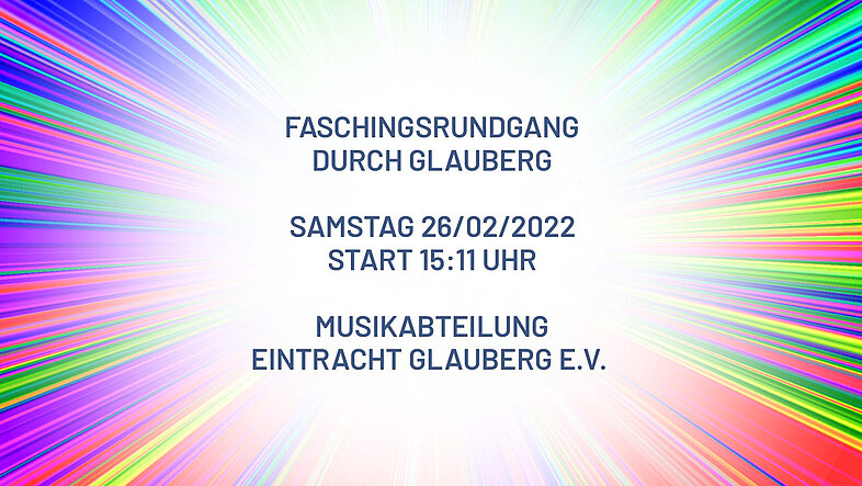 Fasching 2022 in Glauberg