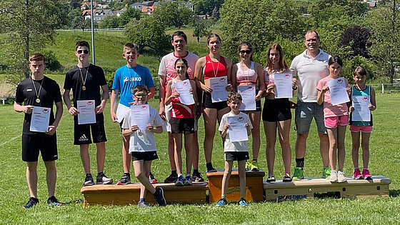 Erfolgreiche Leichtathletik Gaumeisterschaften in Dauernheim 