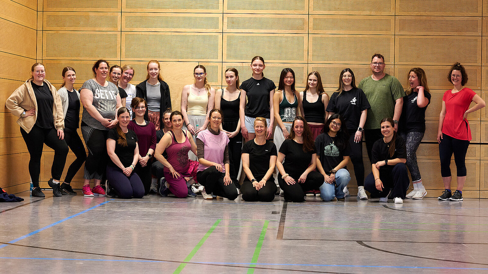 Gruppenfoto 1 Tanztag Eintracht Glauberg