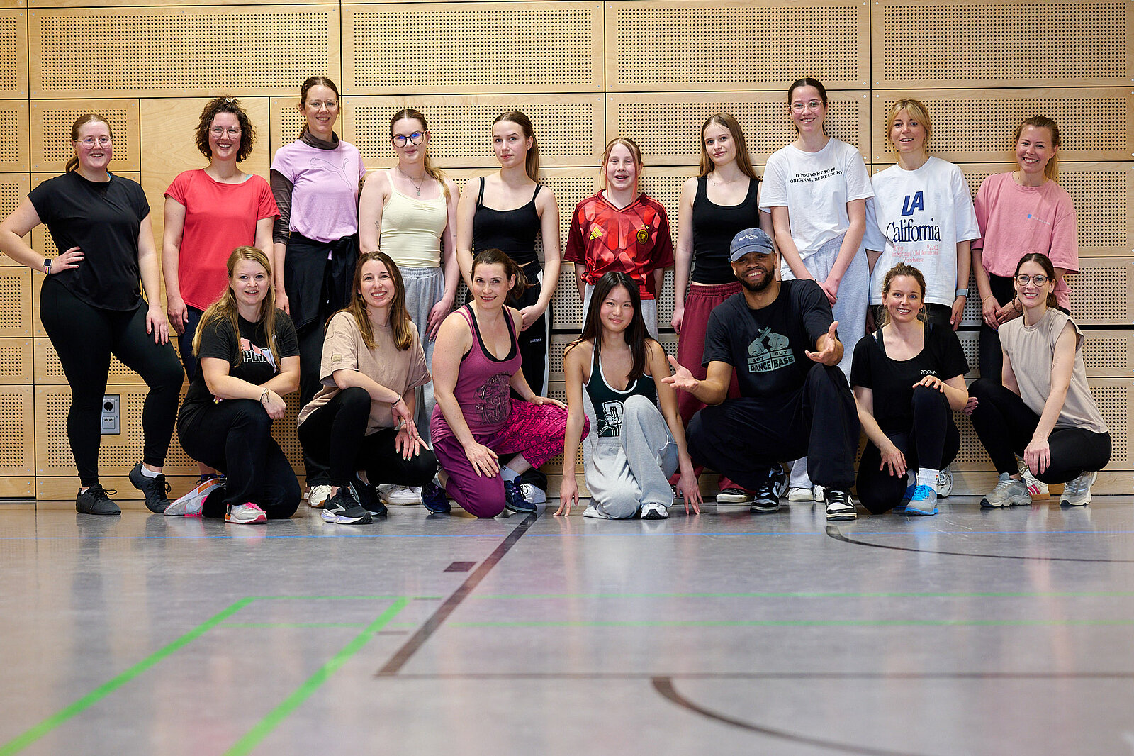 Gruppenfoto Tanztag Eintracht Glauberg