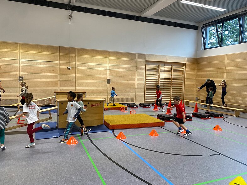 Kinderturnen in Glauburg - Turngau Wetteraukreis - Vogelsbergkreis am Sportfest