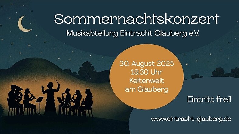 Sommernachtskonzert - Keltenwelt Glauberg 2025