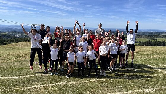Bergturnfest 2025 - Sportler der Eintracht Glauberg