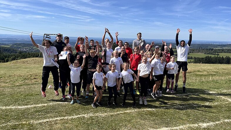 Bergturnfest 2025 - Sportler der Eintracht Glauberg