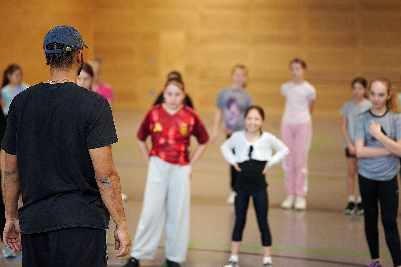 Jugendliche beim Tanzen